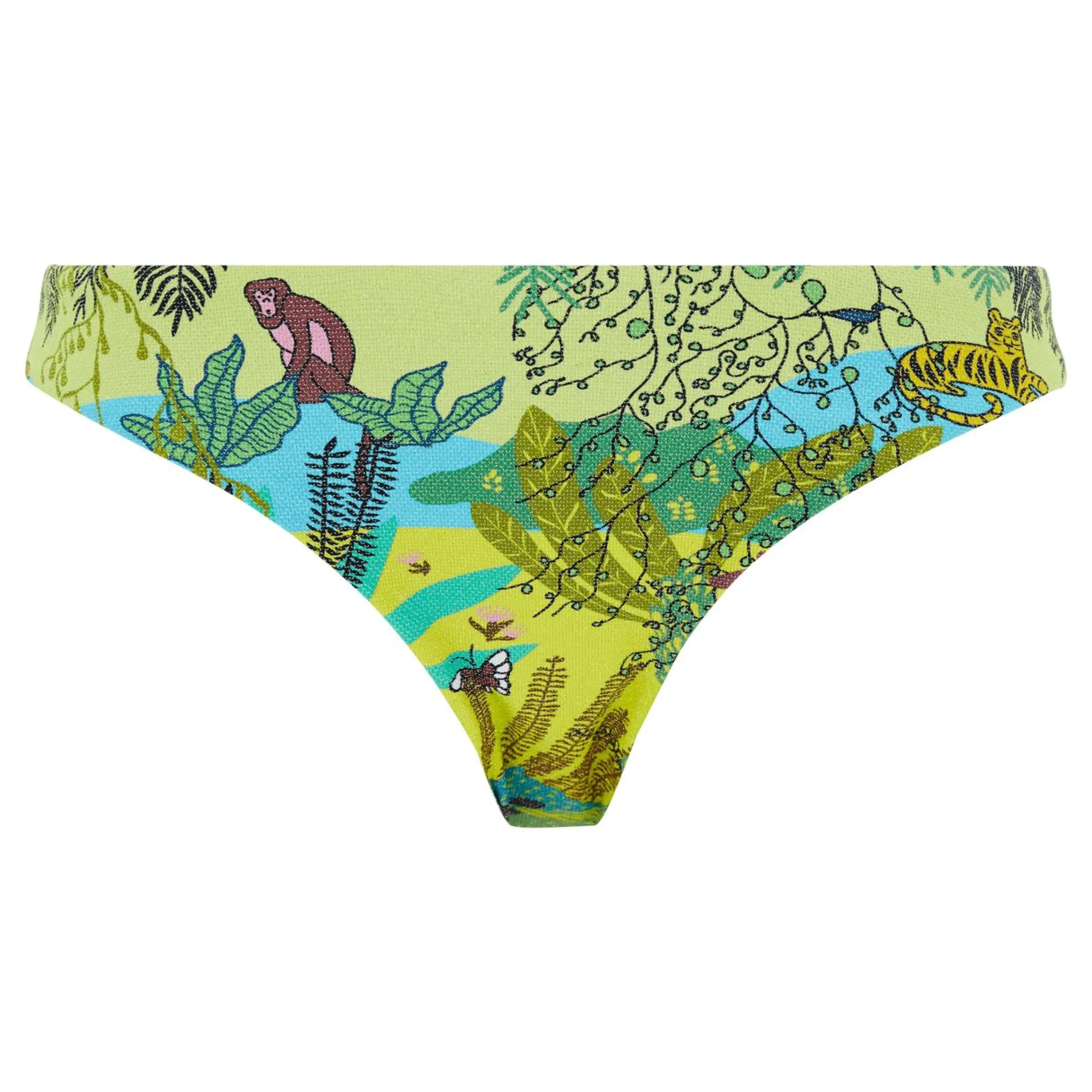 Femme Vilebrequin Tous Les Bas^Bas De Maillot De Bain Culotte Midi Femme Jungle Rousseau