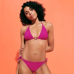 Femme Vilebrequin Tous Les Bas^Bas De Maillot De Bain Mini Slip Femme Plumetis