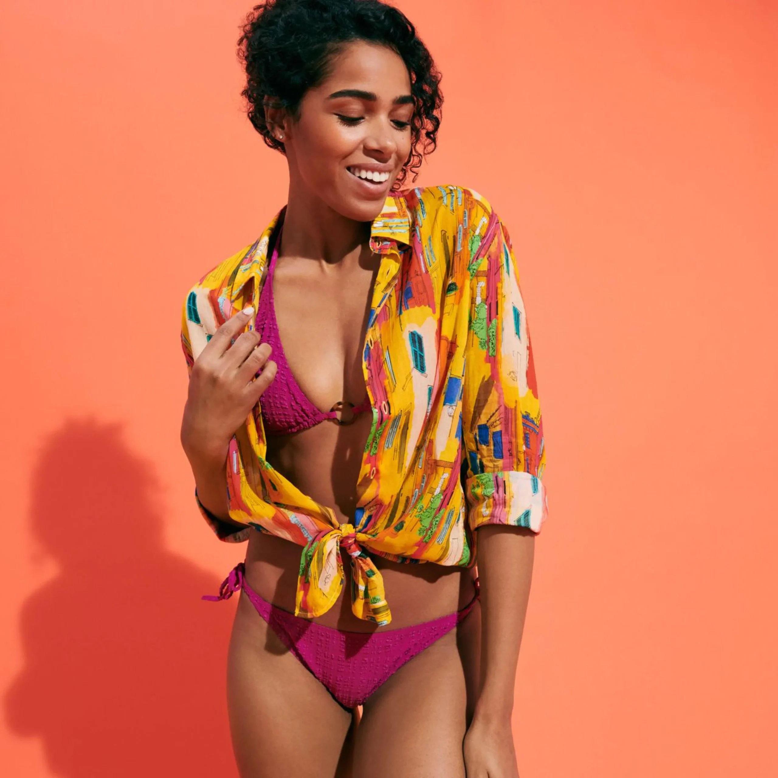 Femme Vilebrequin Tous Les Bas^Bas De Maillot De Bain Mini Slip Femme Plumetis