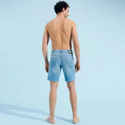 Homme Vilebrequin Bermudas Et Shorts^Bermuda 5 Poches En Jean Delave Homme Sud