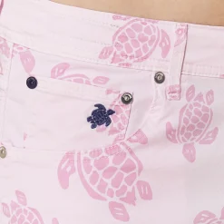 Homme Vilebrequin Bermudas Et Shorts^Bermuda 5 Poches Homme Ronde Des Tortues
