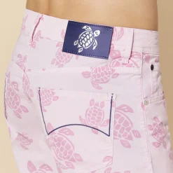 Homme Vilebrequin Bermudas Et Shorts^Bermuda 5 Poches Homme Ronde Des Tortues