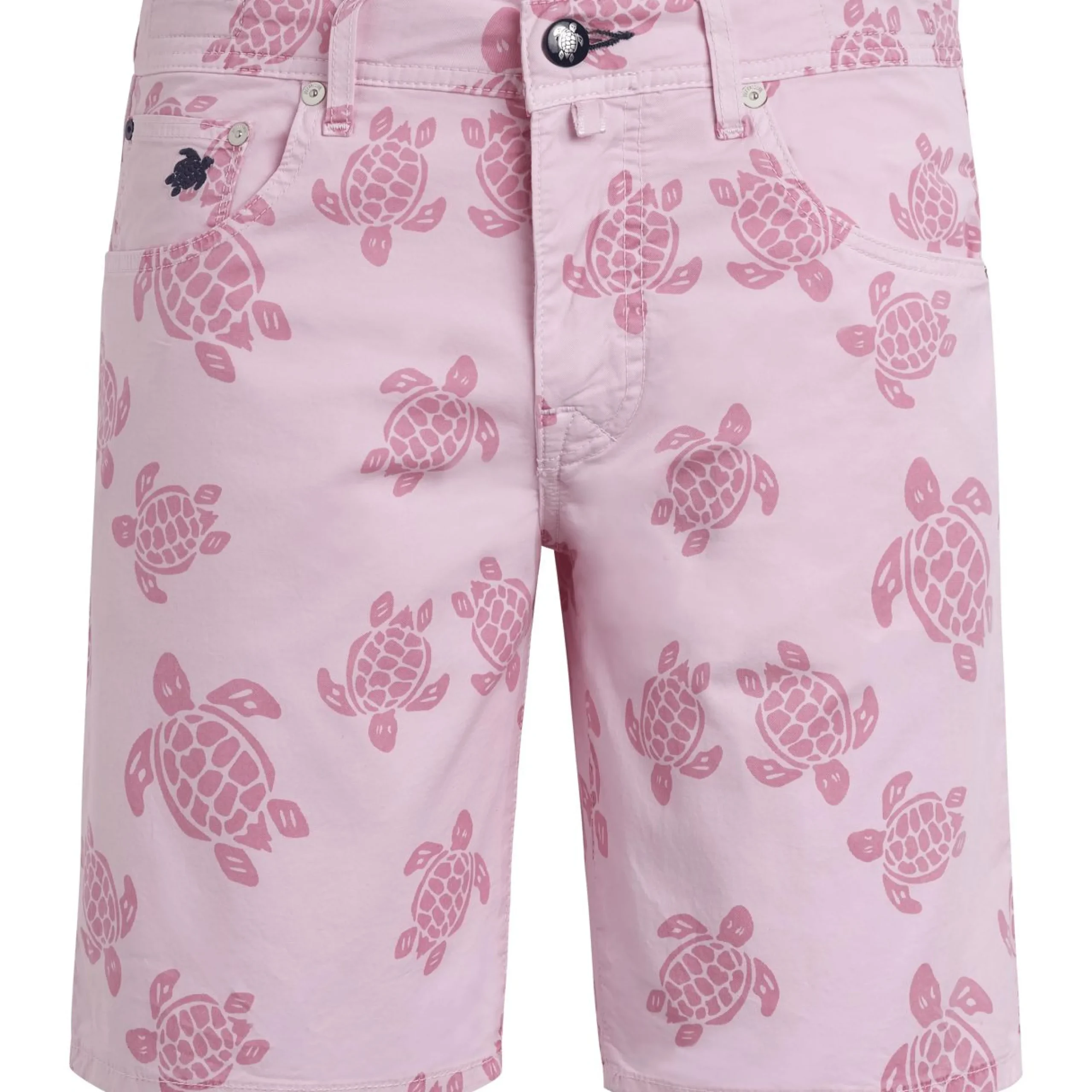 Homme Vilebrequin Bermudas Et Shorts^Bermuda 5 Poches Homme Ronde Des Tortues