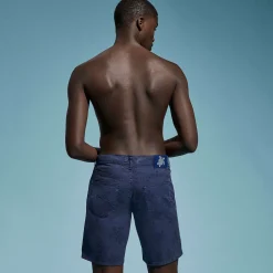 Homme Vilebrequin Bermudas Et Shorts^Bermuda 5 Poches Homme Ronde Des Tortues