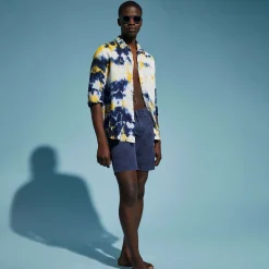 Homme Vilebrequin Bermudas Et Shorts^Bermuda 5 Poches Homme Ronde Des Tortues