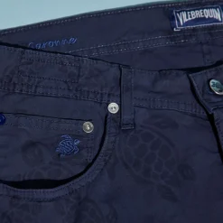 Homme Vilebrequin Bermudas Et Shorts^Bermuda 5 Poches Homme Ronde Des Tortues