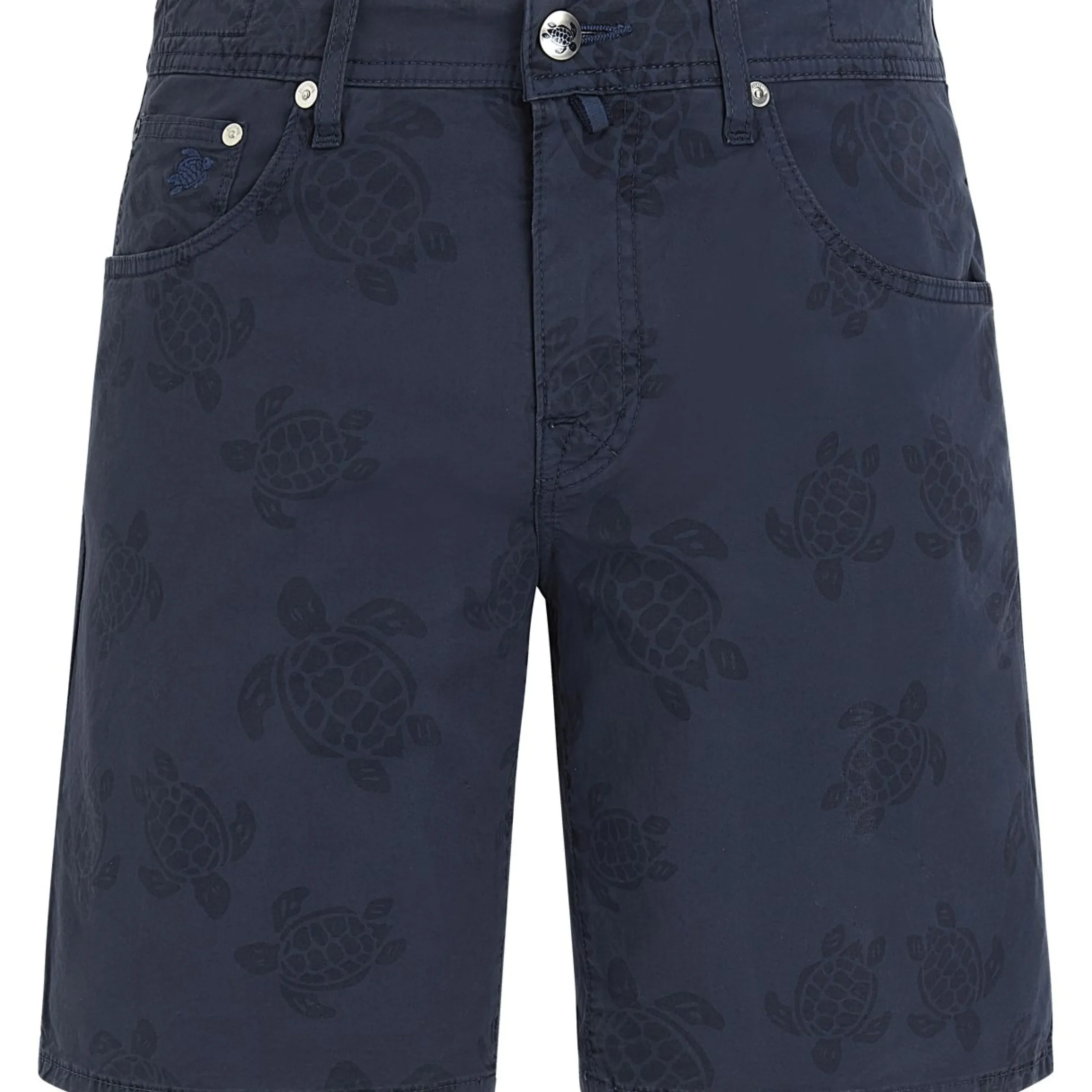 Homme Vilebrequin Bermudas Et Shorts^Bermuda 5 Poches Homme Ronde Des Tortues
