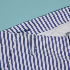 Homme Vilebrequin Bermudas Et Shorts^Bermuda Chino En Coton Homme Seersucker