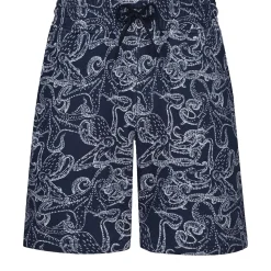 Homme Vilebrequin Bermudas Et Shorts^Bermuda En Coton Homme Poulpes Bicolores