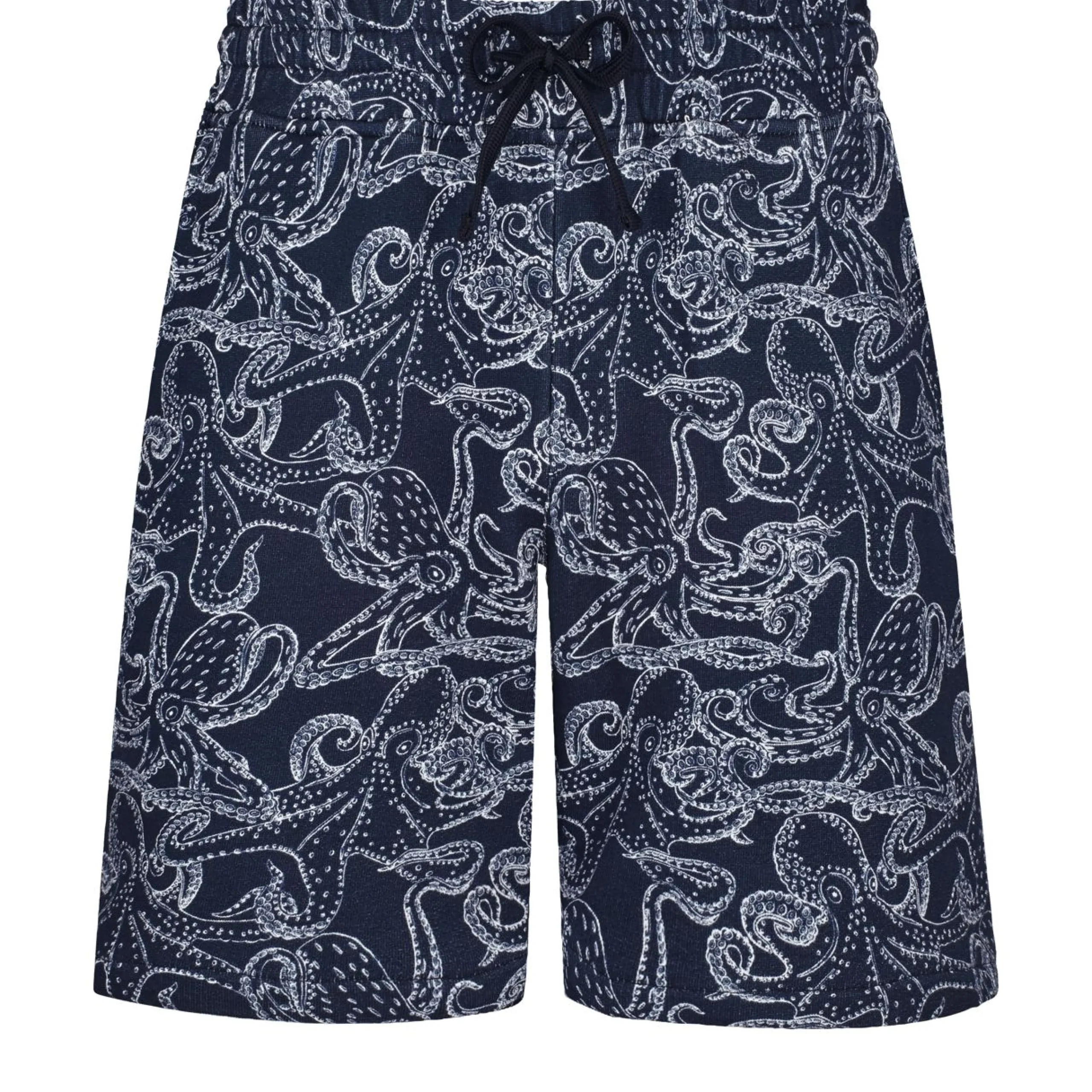 Homme Vilebrequin Bermudas Et Shorts^Bermuda En Coton Homme Poulpes Bicolores