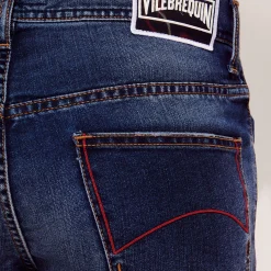 Homme Vilebrequin Bermudas Et Shorts^Bermuda En Jean 5 Poches Homme Neo Medusa