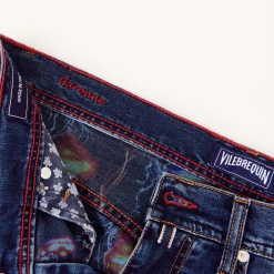 Homme Vilebrequin Bermudas Et Shorts^Bermuda En Jean 5 Poches Homme Neo Medusa