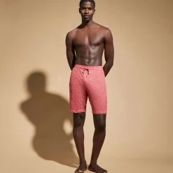Homme Vilebrequin Loungewear^Bermuda En Jersey De Lin Unisexe Uni