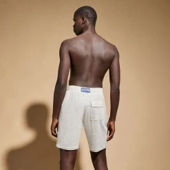 Homme Vilebrequin Loungewear^Bermuda En Jersey De Lin Unisexe Uni