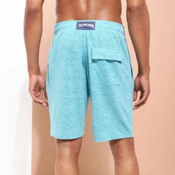 Homme Vilebrequin Loungewear^Bermuda En Jersey De Lin Unisexe Uni
