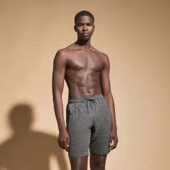 Homme Vilebrequin Loungewear^Bermuda En Jersey De Lin Unisexe Uni