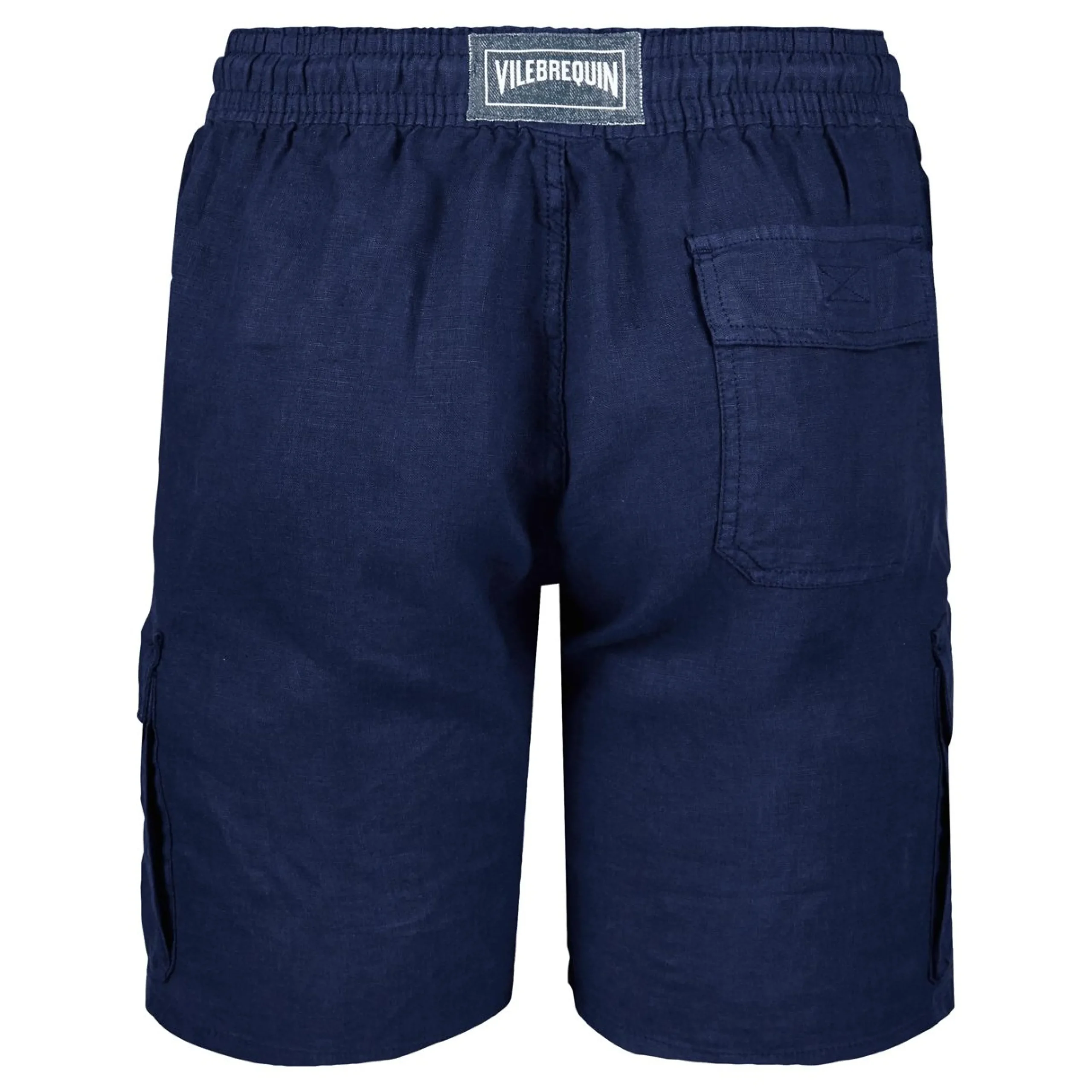 Homme Vilebrequin Bermudas Et Shorts^Bermuda En Lin Homme Uni Poches Cargo