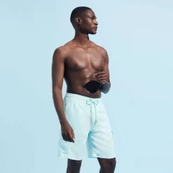Homme Vilebrequin Bermudas Et Shorts^Bermuda En Lin Homme Uni Poches Cargo
