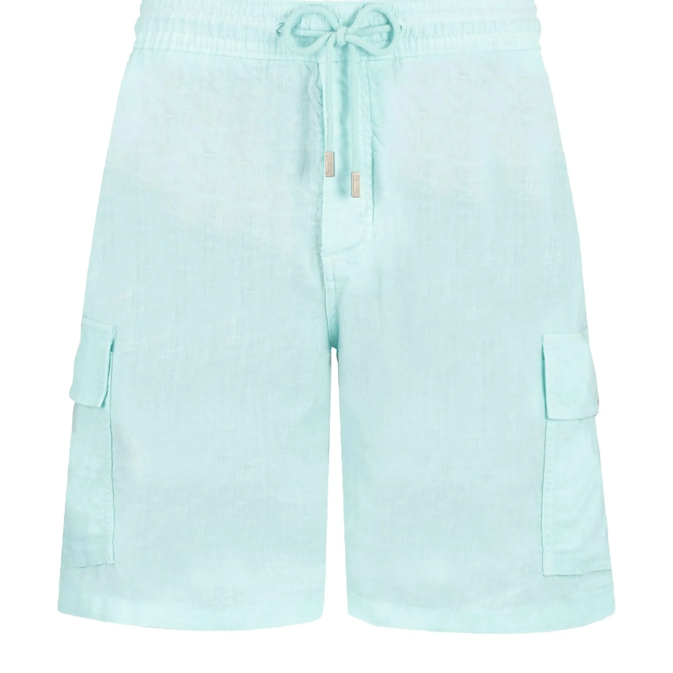 Homme Vilebrequin Bermudas Et Shorts^Bermuda En Lin Homme Uni Poches Cargo