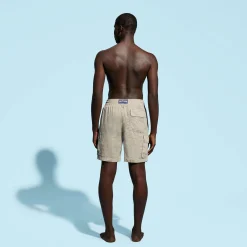 Homme Vilebrequin Bermudas Et Shorts^Bermuda En Lin Homme Uni Poches Cargo