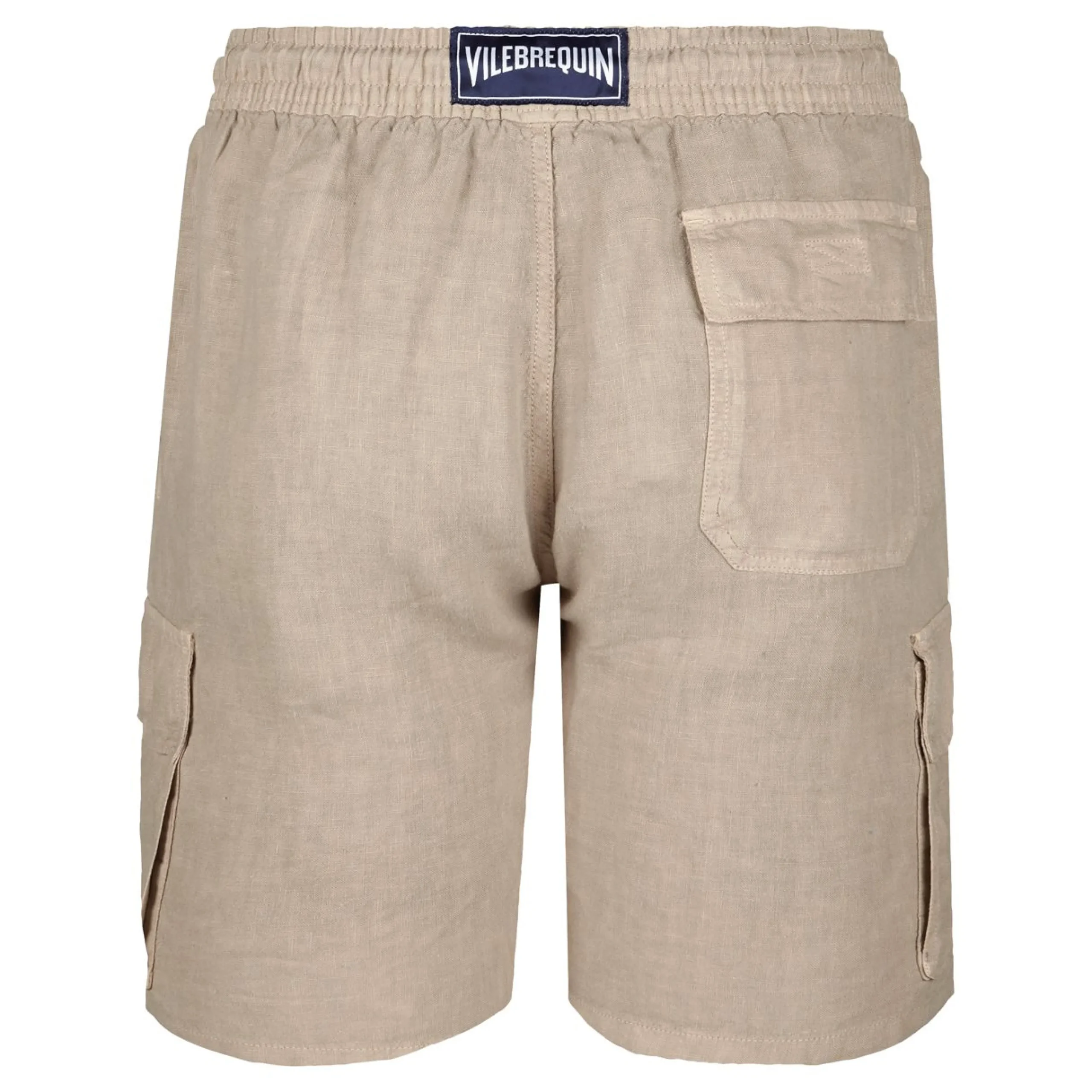 Homme Vilebrequin Bermudas Et Shorts^Bermuda En Lin Homme Uni Poches Cargo