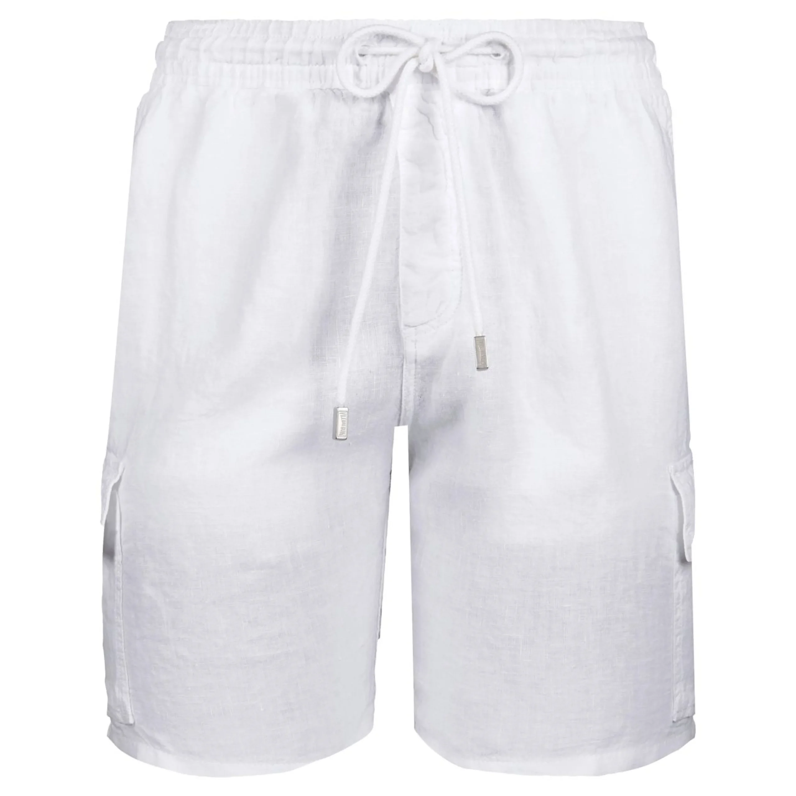 Homme Vilebrequin Bermudas Et Shorts^Bermuda En Lin Homme Uni Poches Cargo
