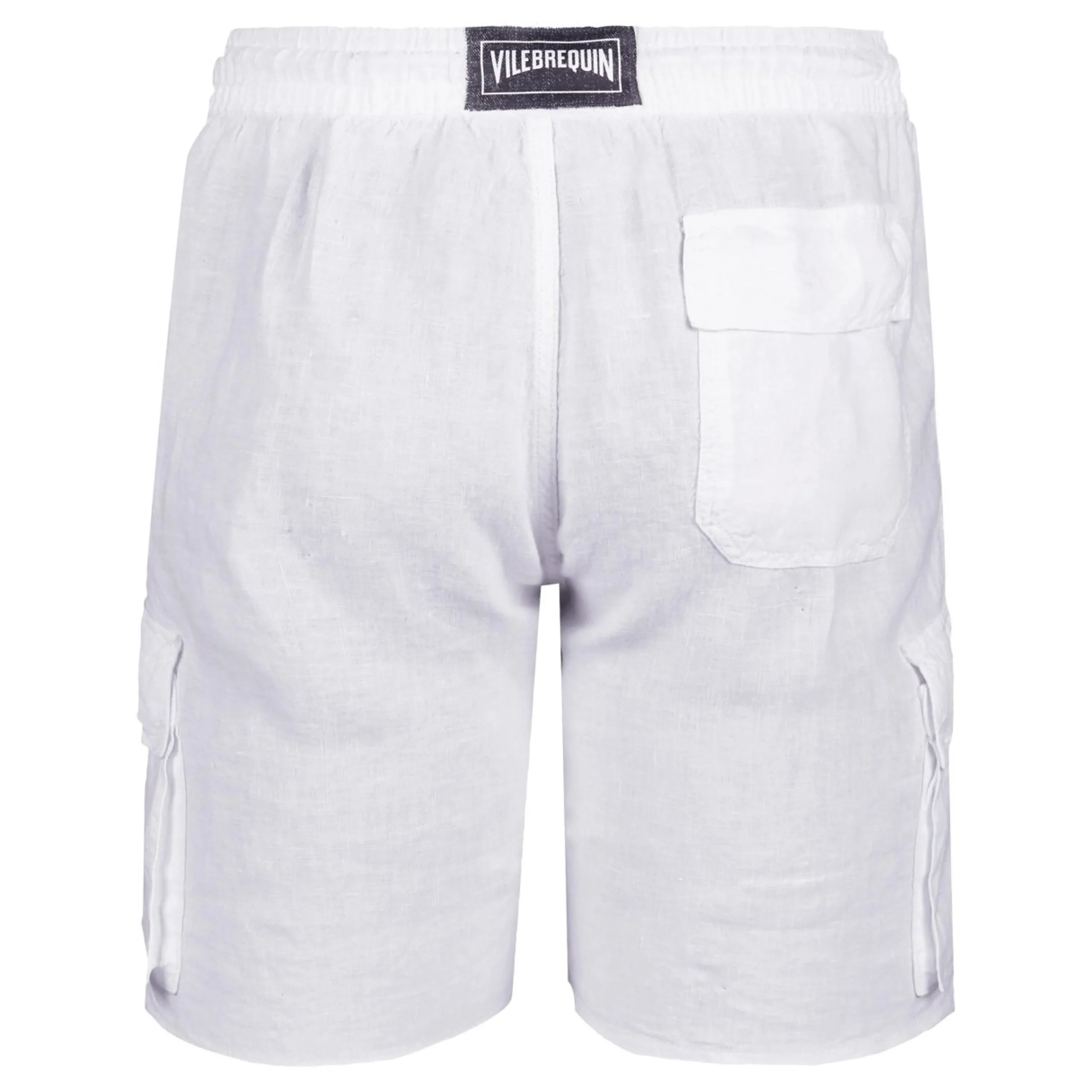 Homme Vilebrequin Bermudas Et Shorts^Bermuda En Lin Homme Uni Poches Cargo