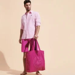 Homme Vilebrequin Bermudas Et Shorts^Bermuda En Tencel Homme Uni