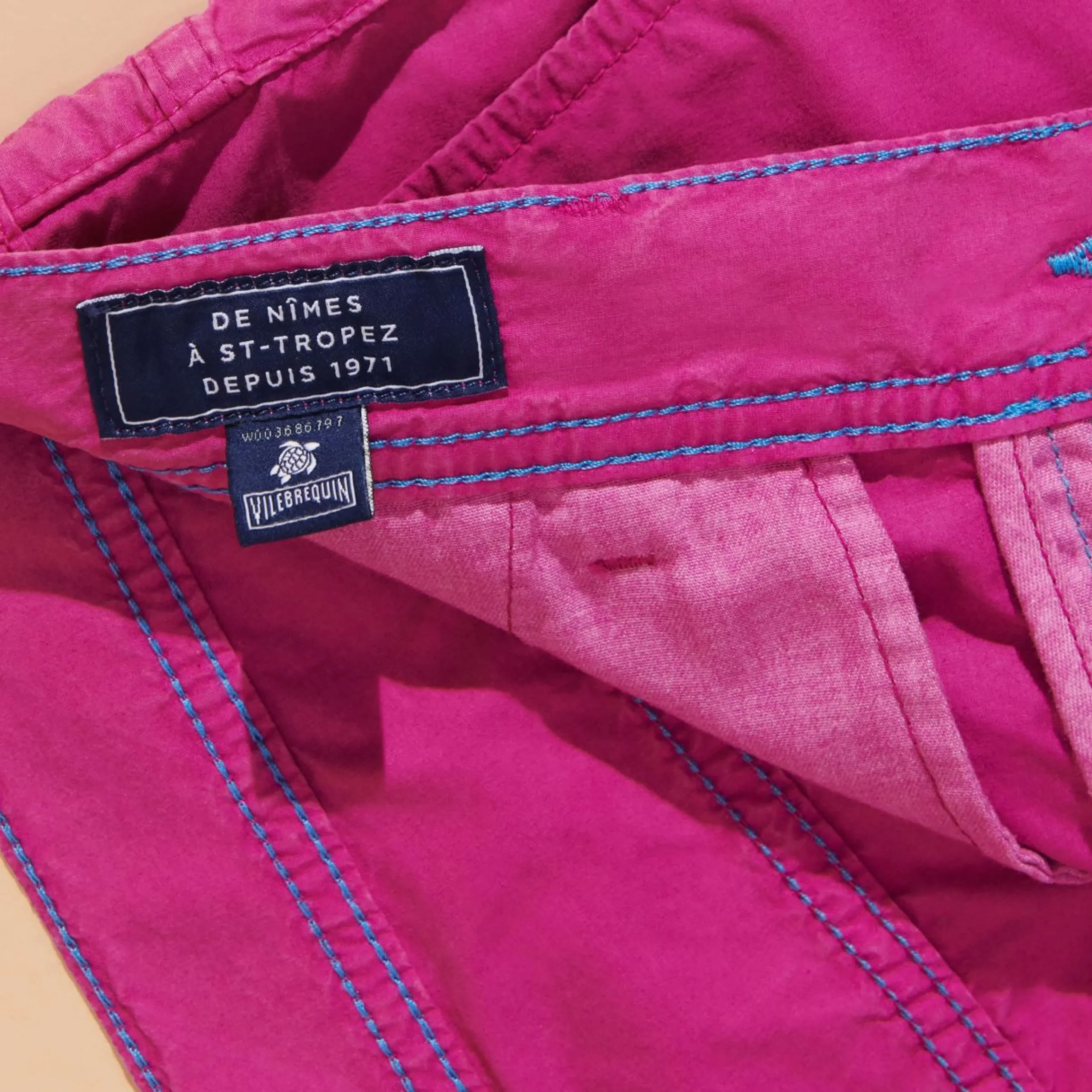 Homme Vilebrequin Bermudas Et Shorts^Bermuda En Tencel Homme Uni