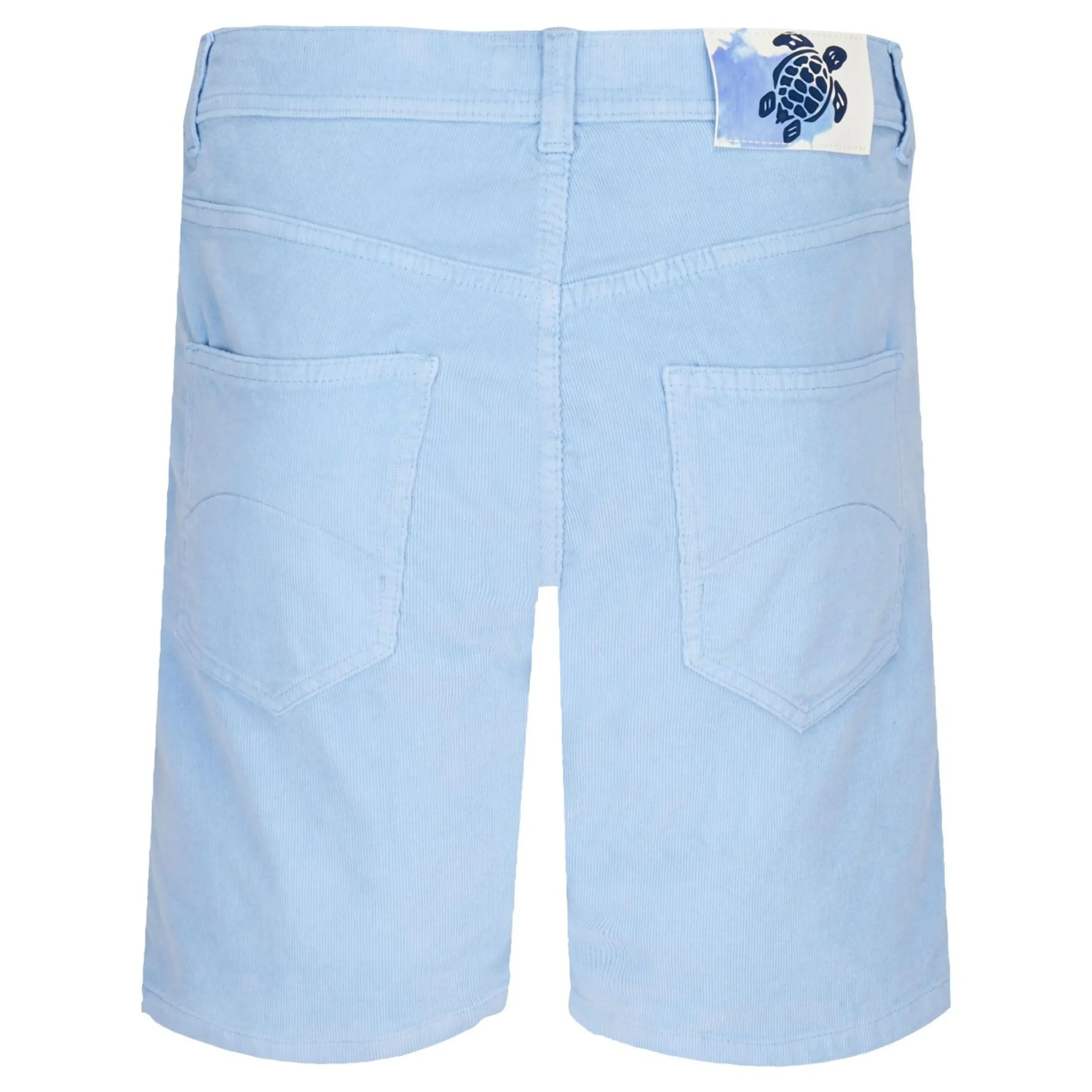 Homme Vilebrequin Bermudas Et Shorts^Bermuda En Velours Cotele 2000 Raies 5 Poches Homme Uni