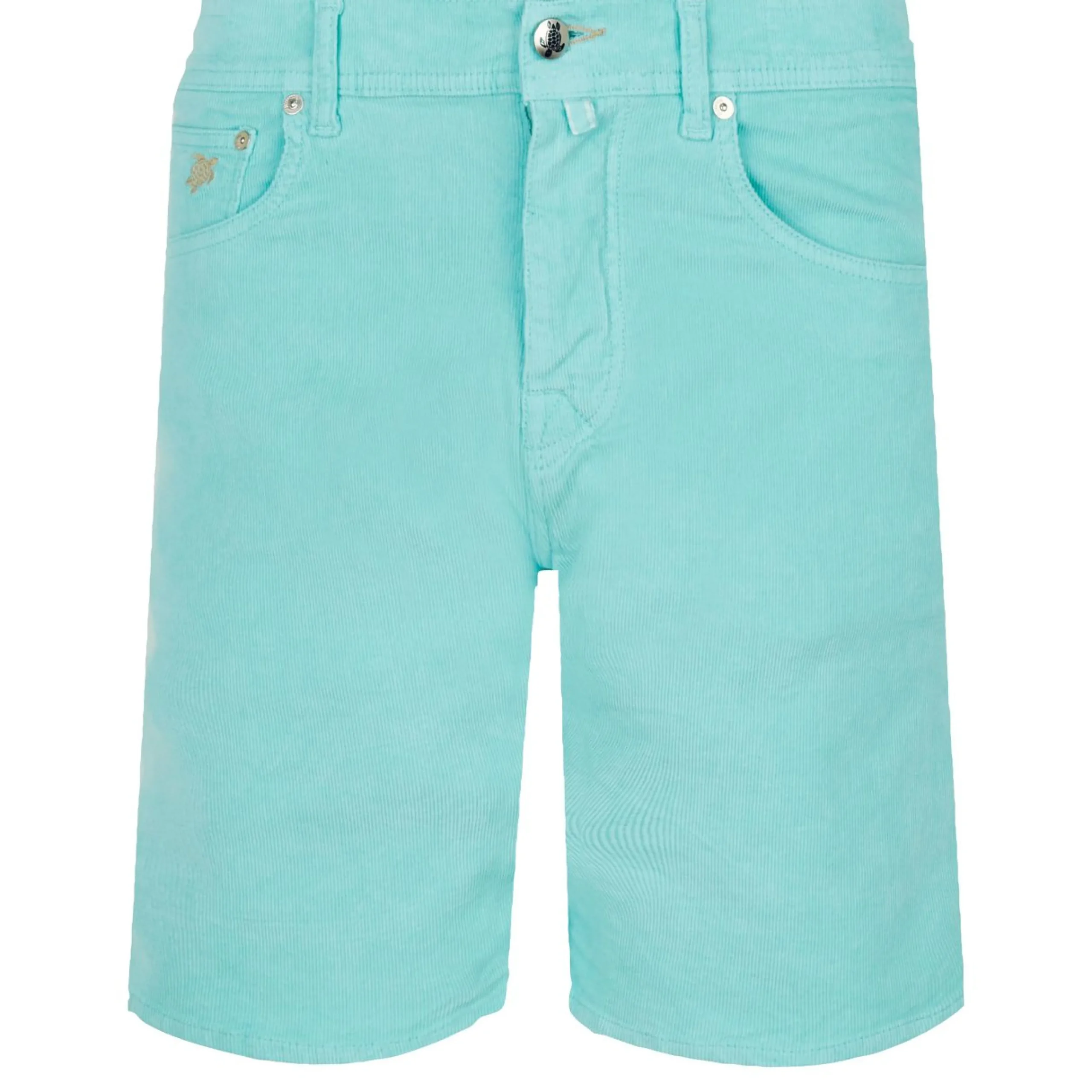 Homme Vilebrequin Bermudas Et Shorts^Bermuda En Velours Cotele 2000 Raies 5 Poches Homme Uni