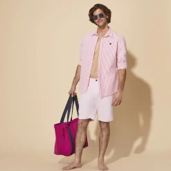 Homme Vilebrequin Bermudas Et Shorts^Bermuda Shorts En Tencel Homme Uni