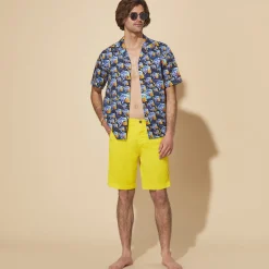 Homme Vilebrequin Bermudas Et Shorts^Bermuda Shorts En Tencel Homme Uni