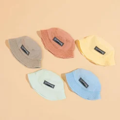 Homme Vilebrequin Casquettes^Bob En Lin