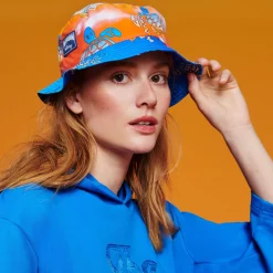 Homme Vilebrequin Casquettes^Bob Unisexe Ronde Des Tortues Sunset - X The Beach Boys