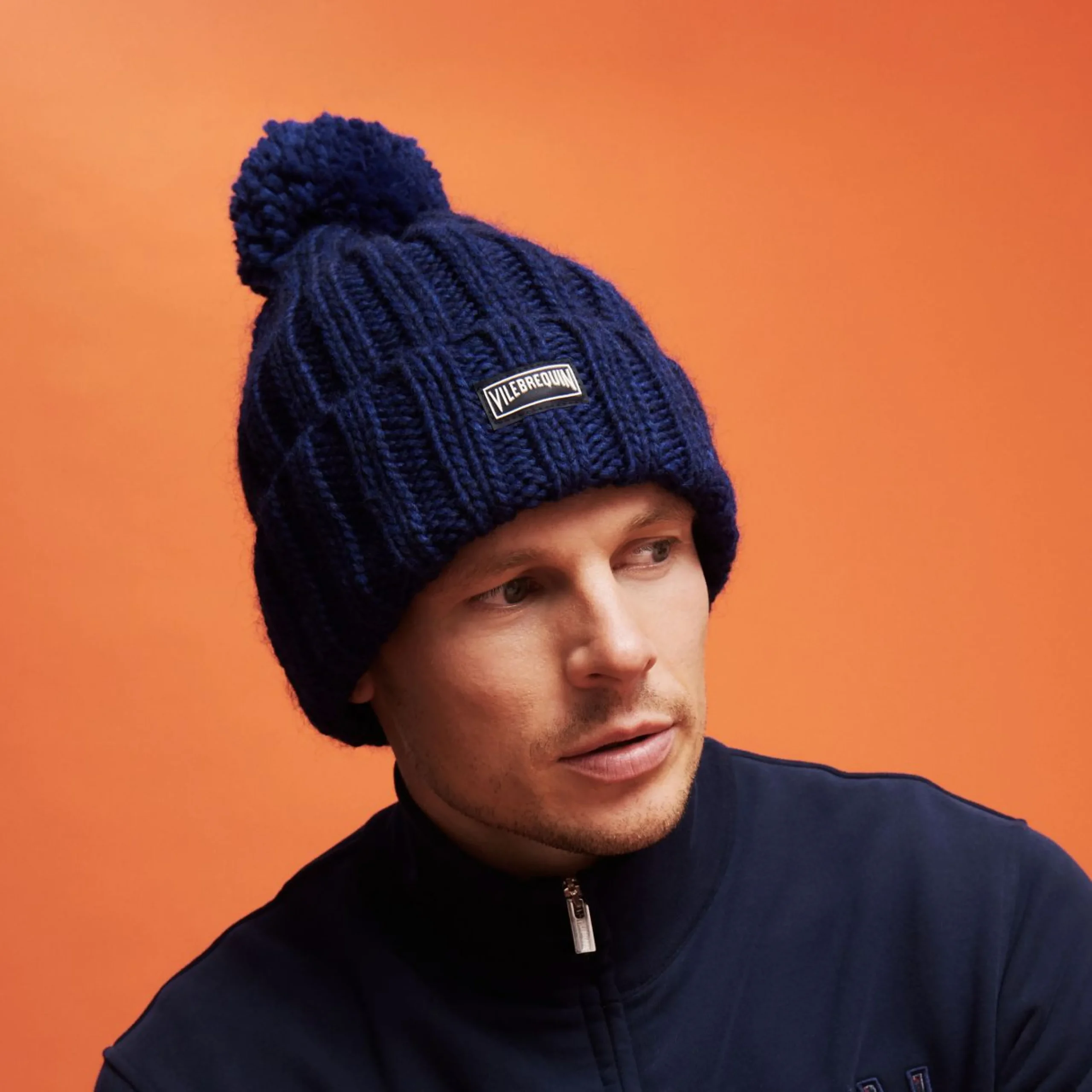 Homme Vilebrequin Casquettes^Bonnet En Laine Pompom Homme