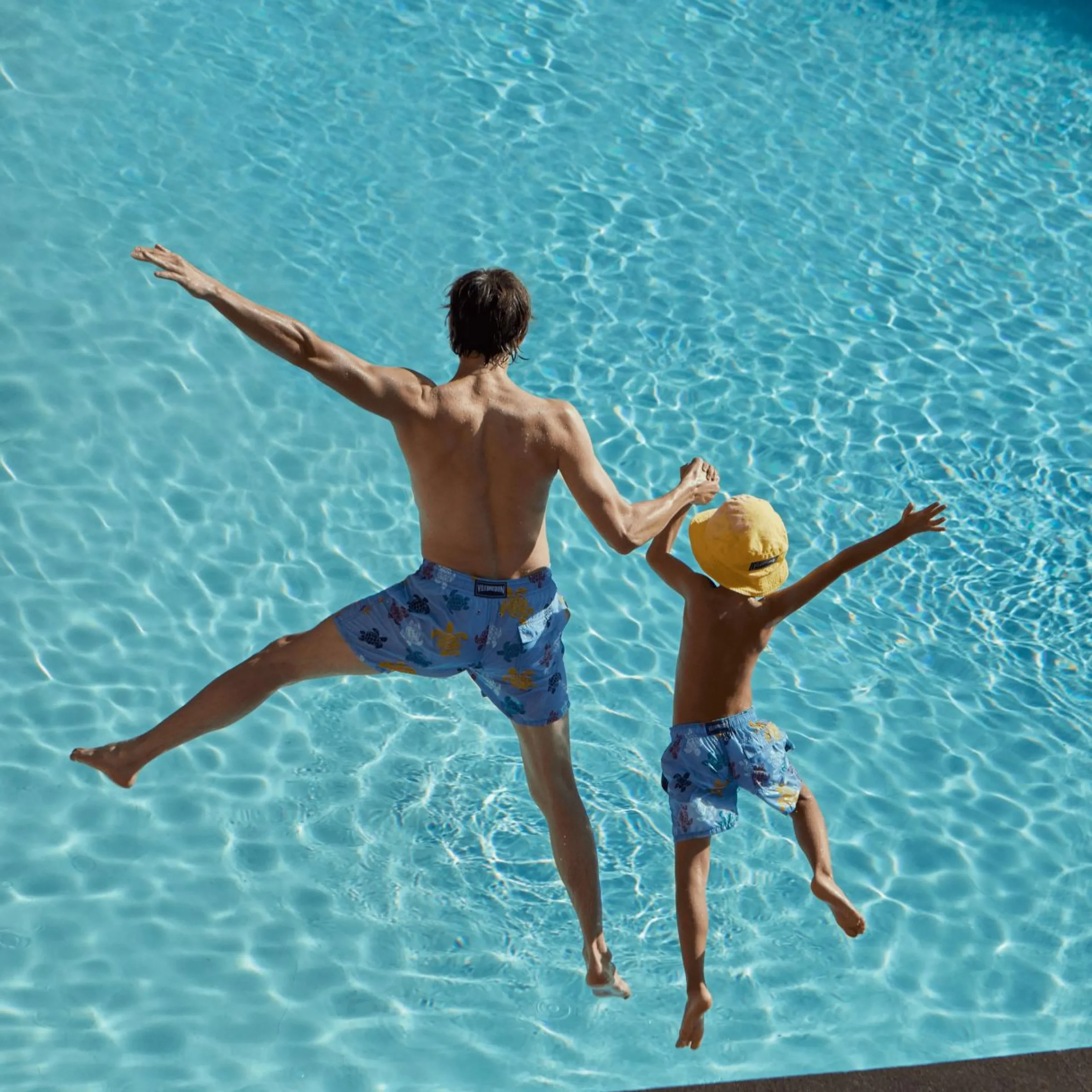 Garçon Vilebrequin L'Iconique^Boys Swim Shorts Ronde Des Tortues