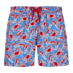 Homme Vilebrequin Le Père & Fils^Boys Ultra-Light And Packable Swim Shorts Crabs & Shrimps