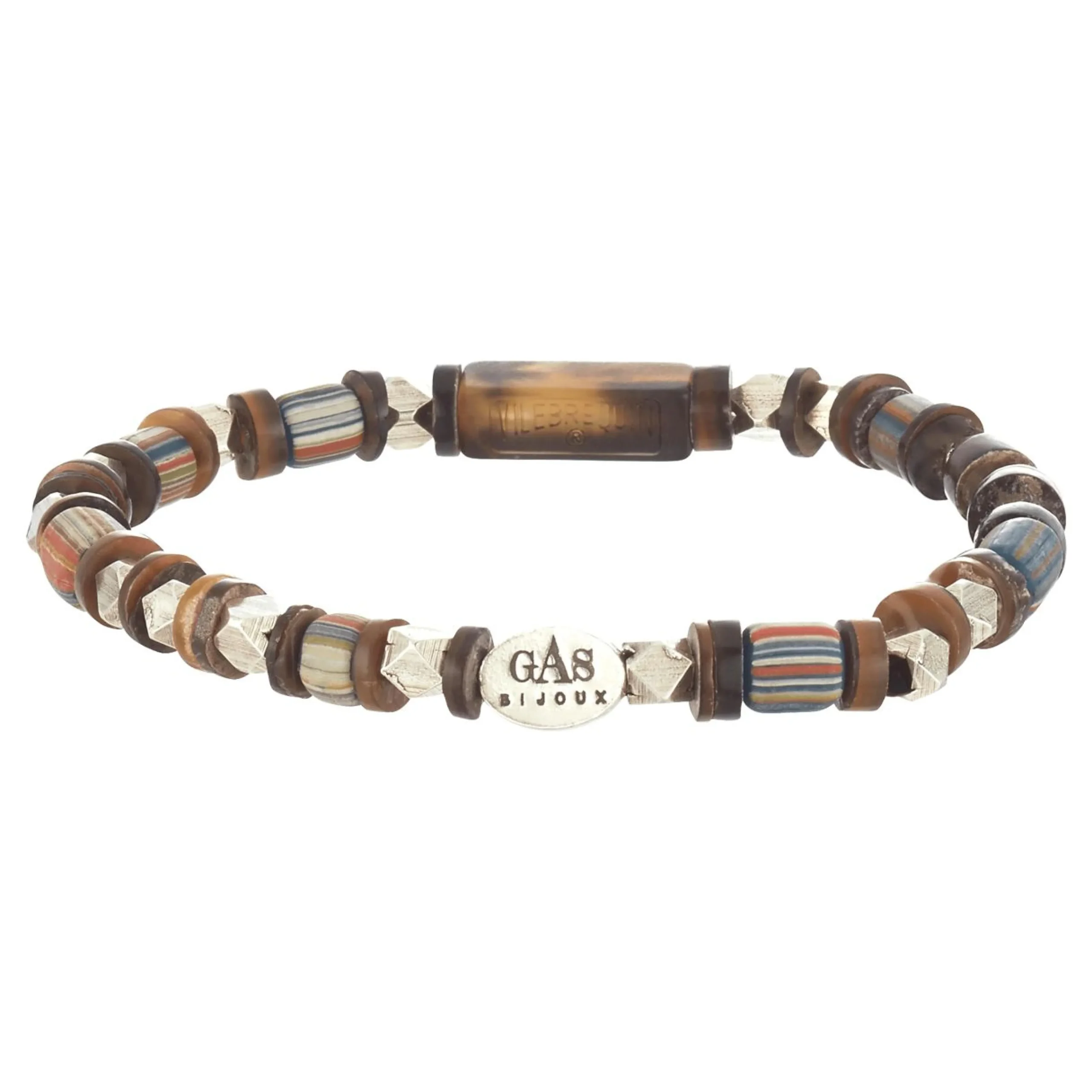 Femme Vilebrequin Bijoux^Bracelet Unisexe Elastique Perles Leon- X Gas Bijoux