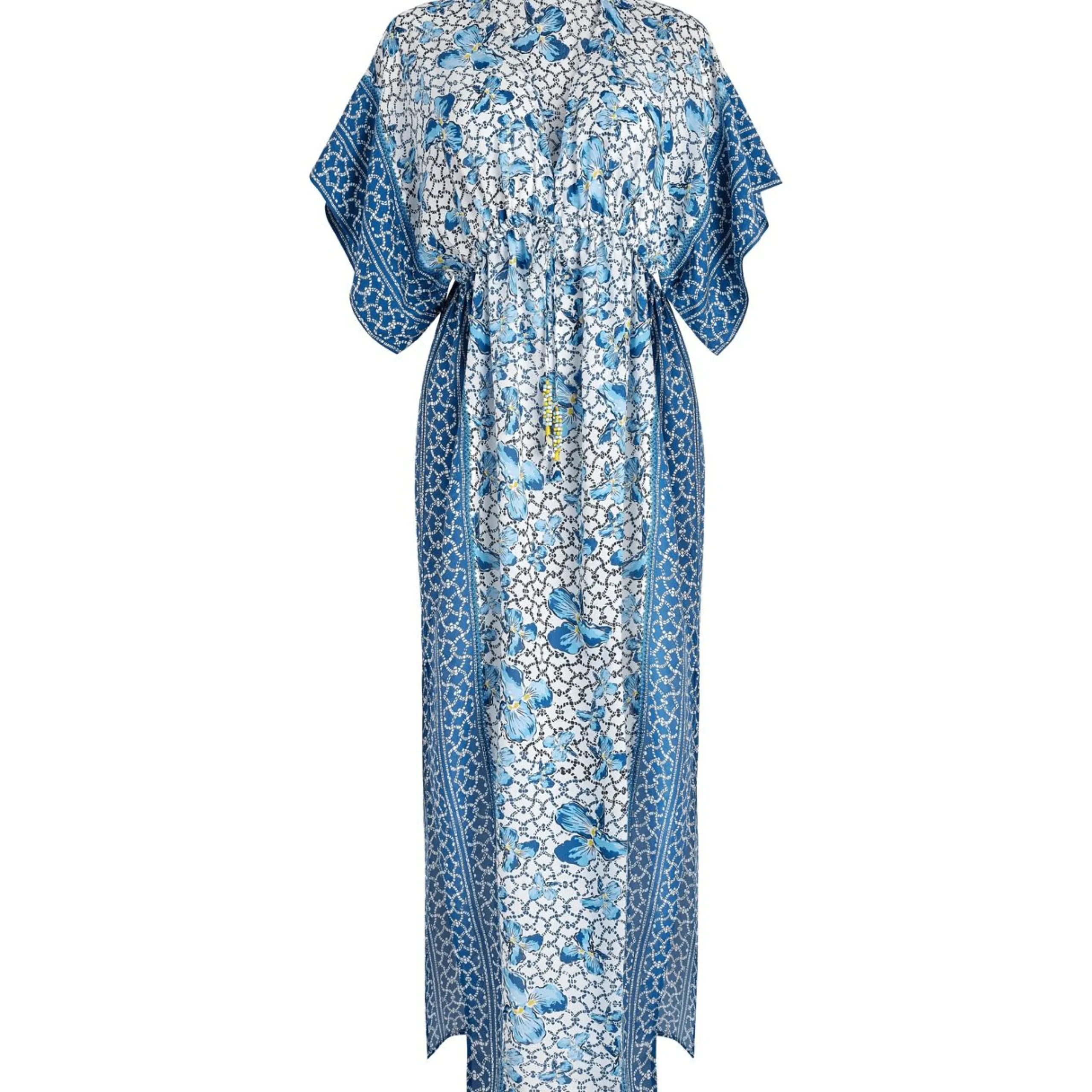 Femme Vilebrequin Tuniques^Caftan Long Femme Iris Lace- X Poupette St Barth