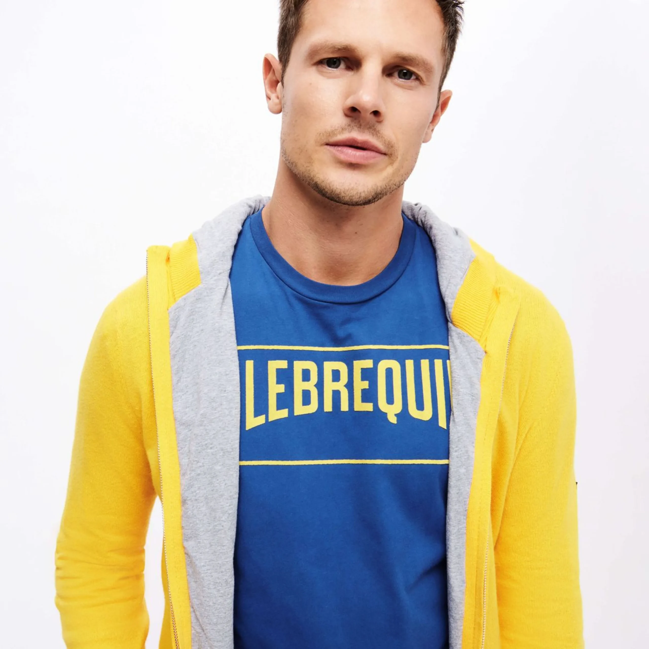 Homme Vilebrequin Sweats^Cardigan En Coton Et Cachemire Homme A Fermeture Zippee