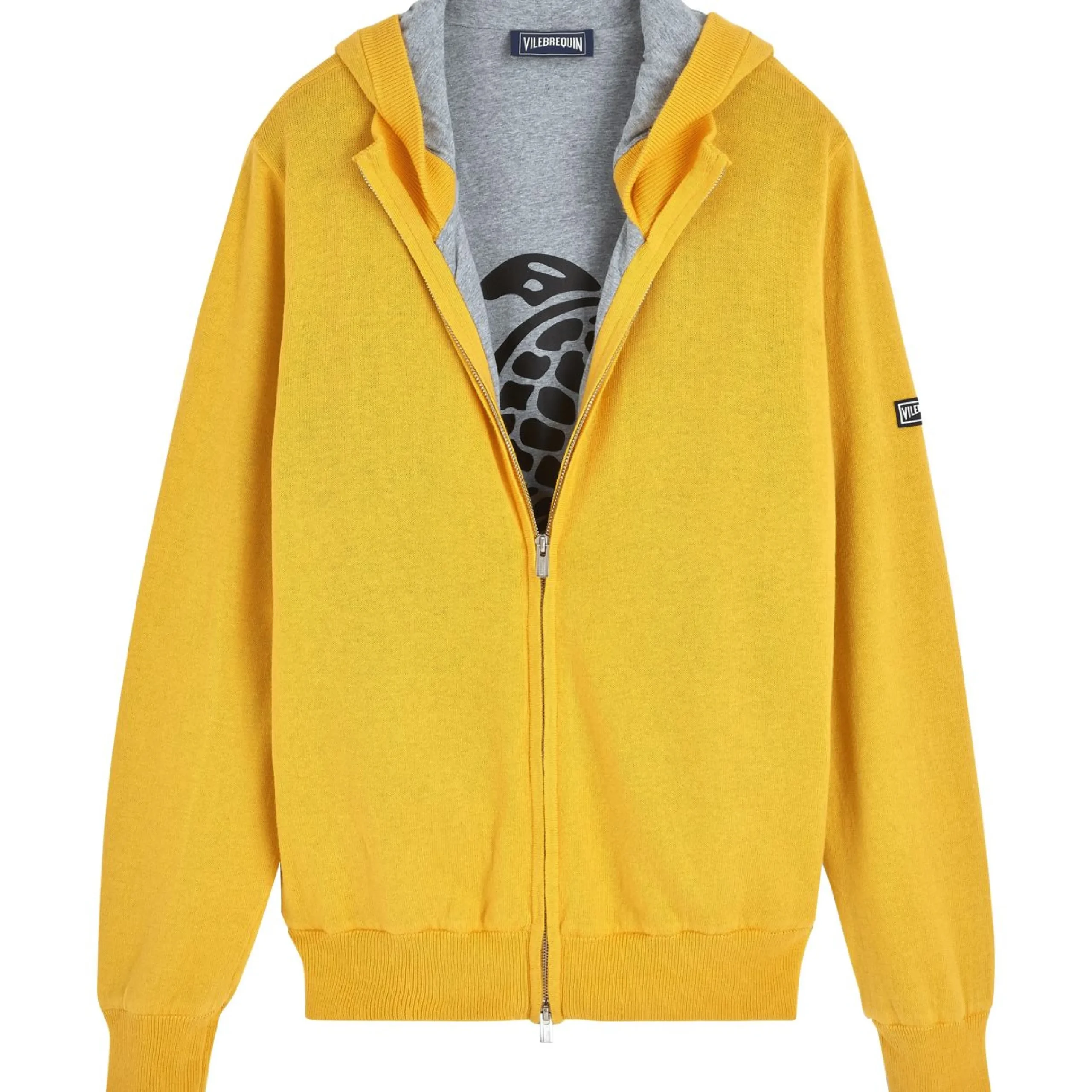 Homme Vilebrequin Sweats^Cardigan En Coton Et Cachemire Homme A Fermeture Zippee