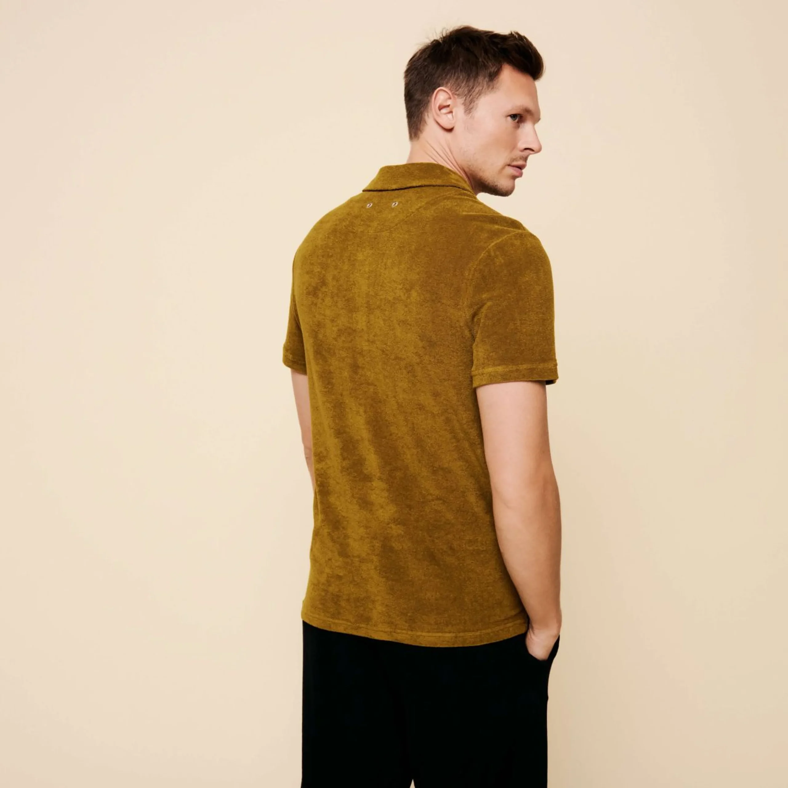 Homme Vilebrequin Loungewear^Chemise Bowling En Eponge Unisexe Unie