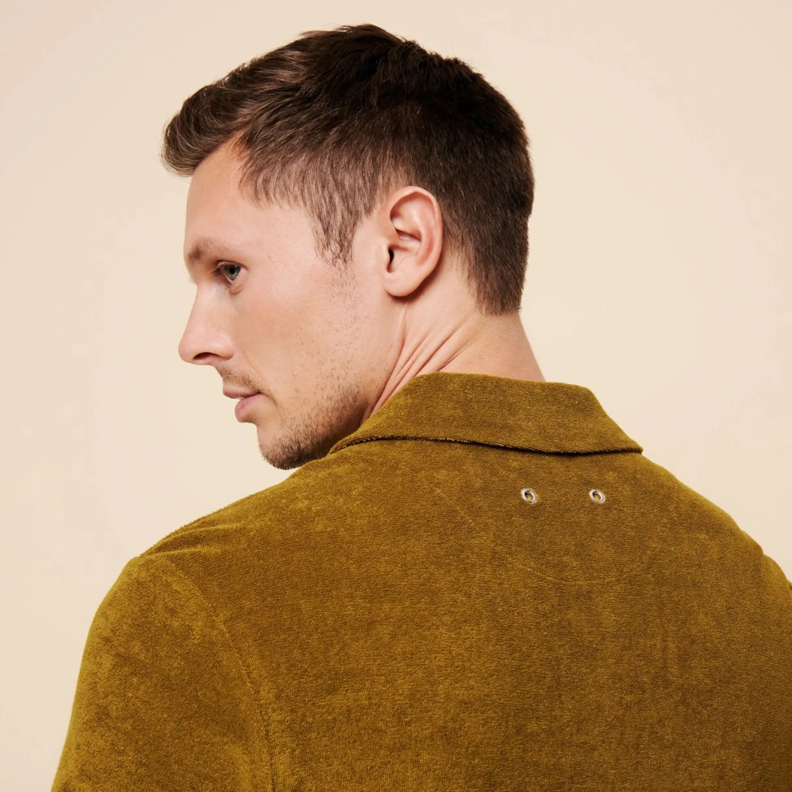 Homme Vilebrequin Loungewear^Chemise Bowling En Eponge Unisexe Unie