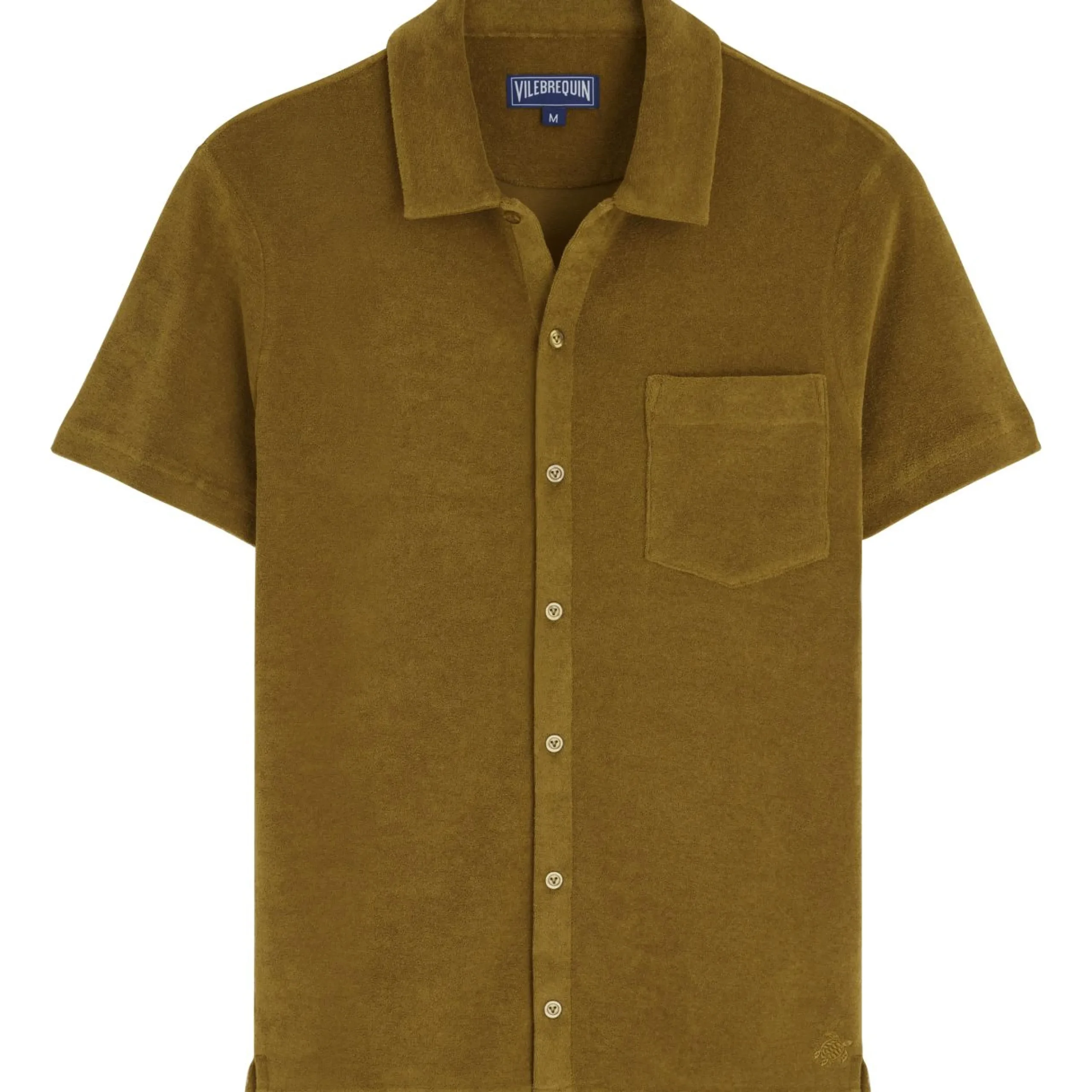 Homme Vilebrequin Loungewear^Chemise Bowling En Eponge Unisexe Unie