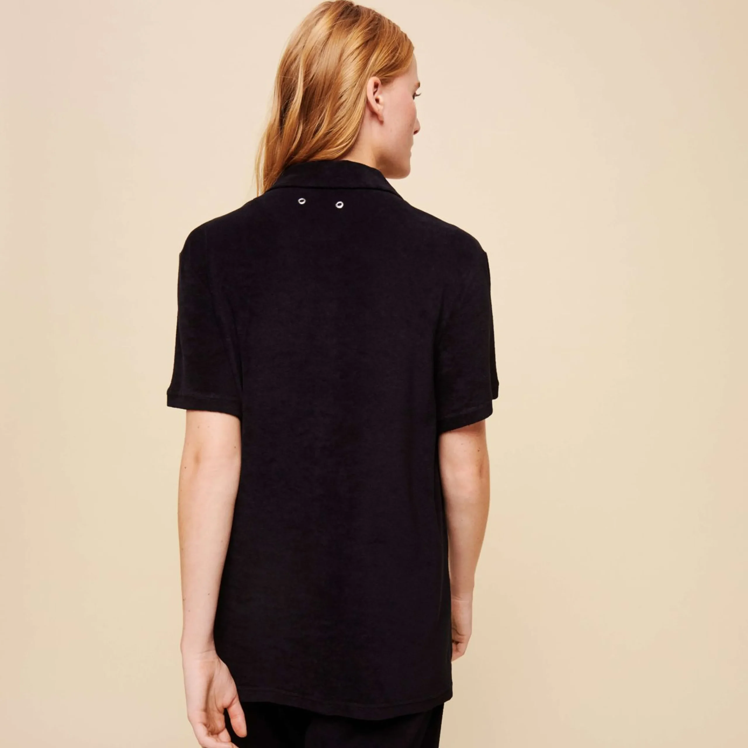 Homme Vilebrequin Loungewear^Chemise Bowling En Eponge Unisexe Unie
