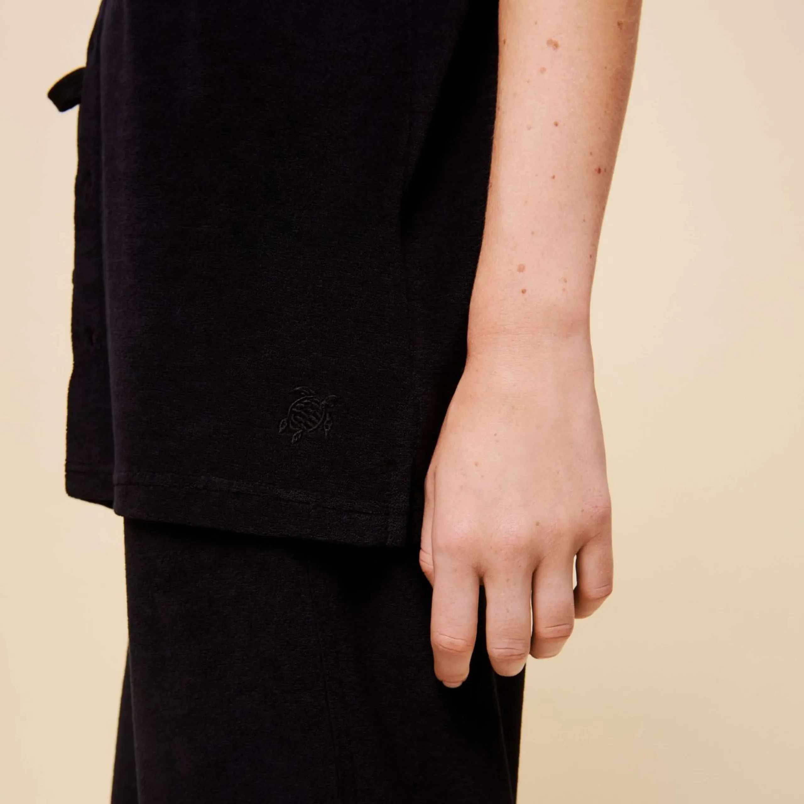 Homme Vilebrequin Loungewear^Chemise Bowling En Eponge Unisexe Unie