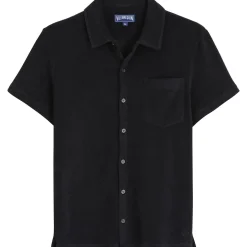 Homme Vilebrequin Loungewear^Chemise Bowling En Eponge Unisexe Unie