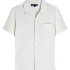 Homme Vilebrequin Loungewear^Chemise Bowling En Eponge Unisexe Unie