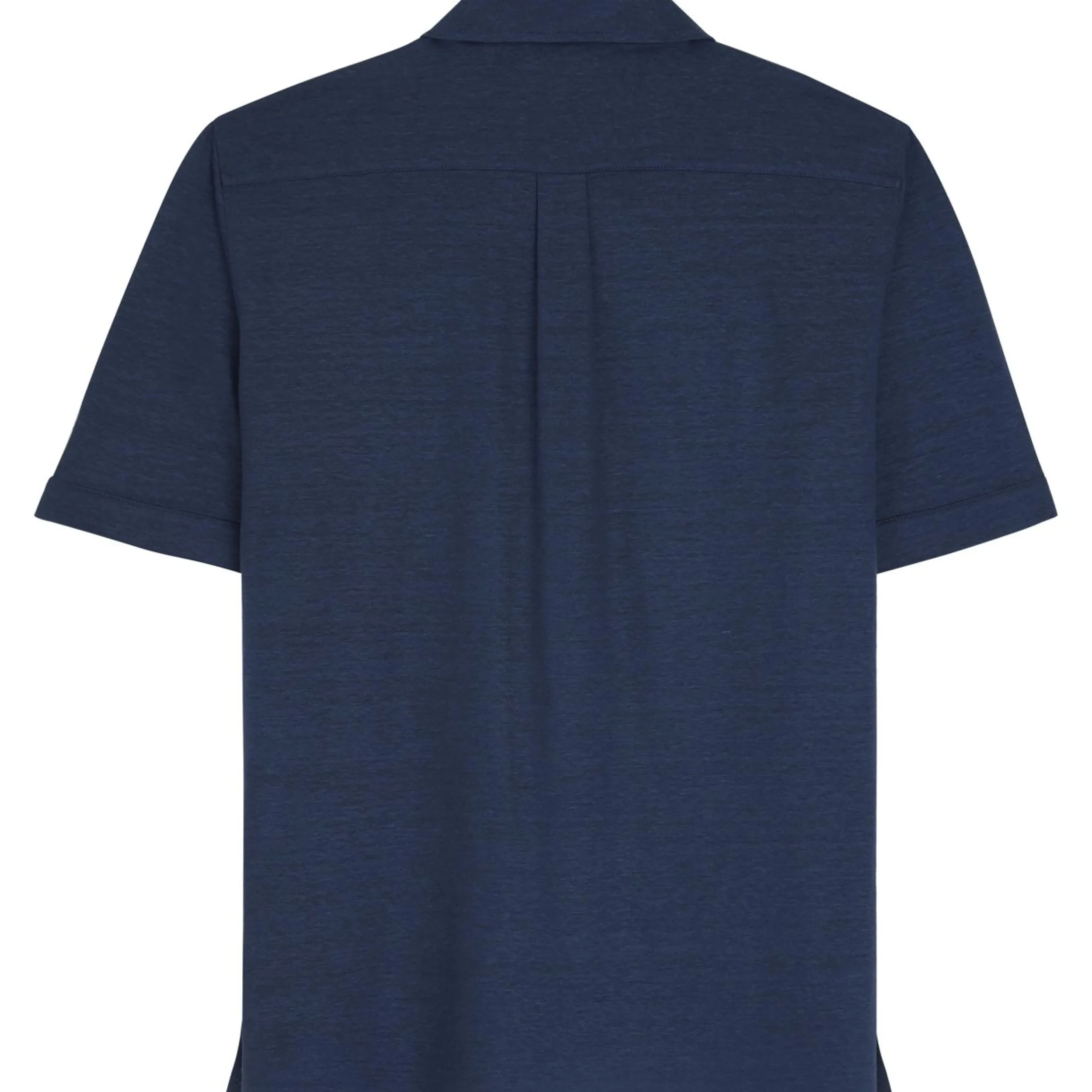 Femme Vilebrequin Chemises^Chemise Bowling En Jersey De Lin Unisexe Unie